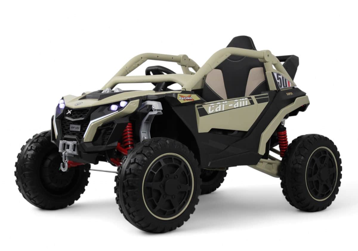 картинка Детский электромобиль Z707ZZ бежевый 