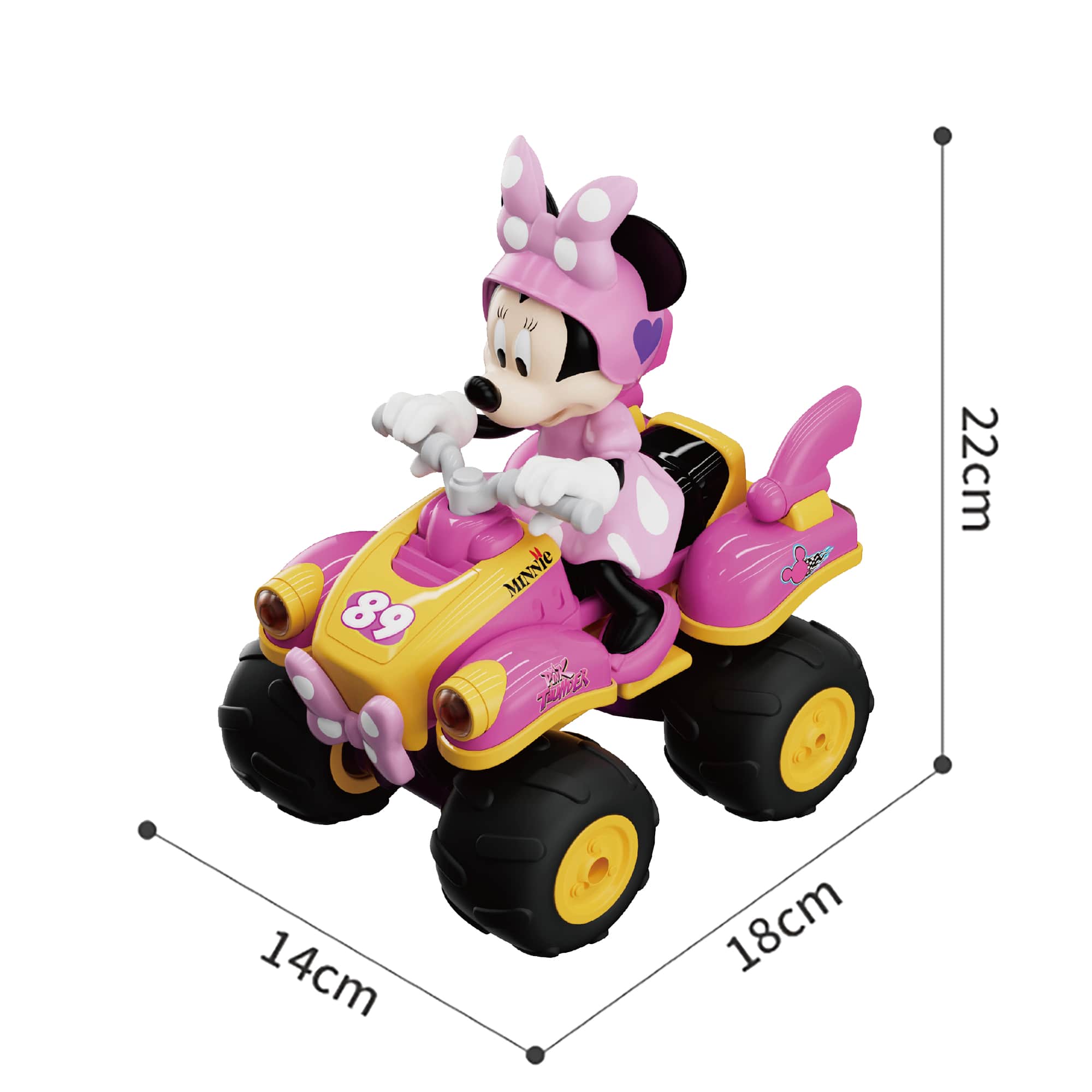 картинка Квадроцикл на пульте Disney Minnie Mouse - MKB-5588-D513 