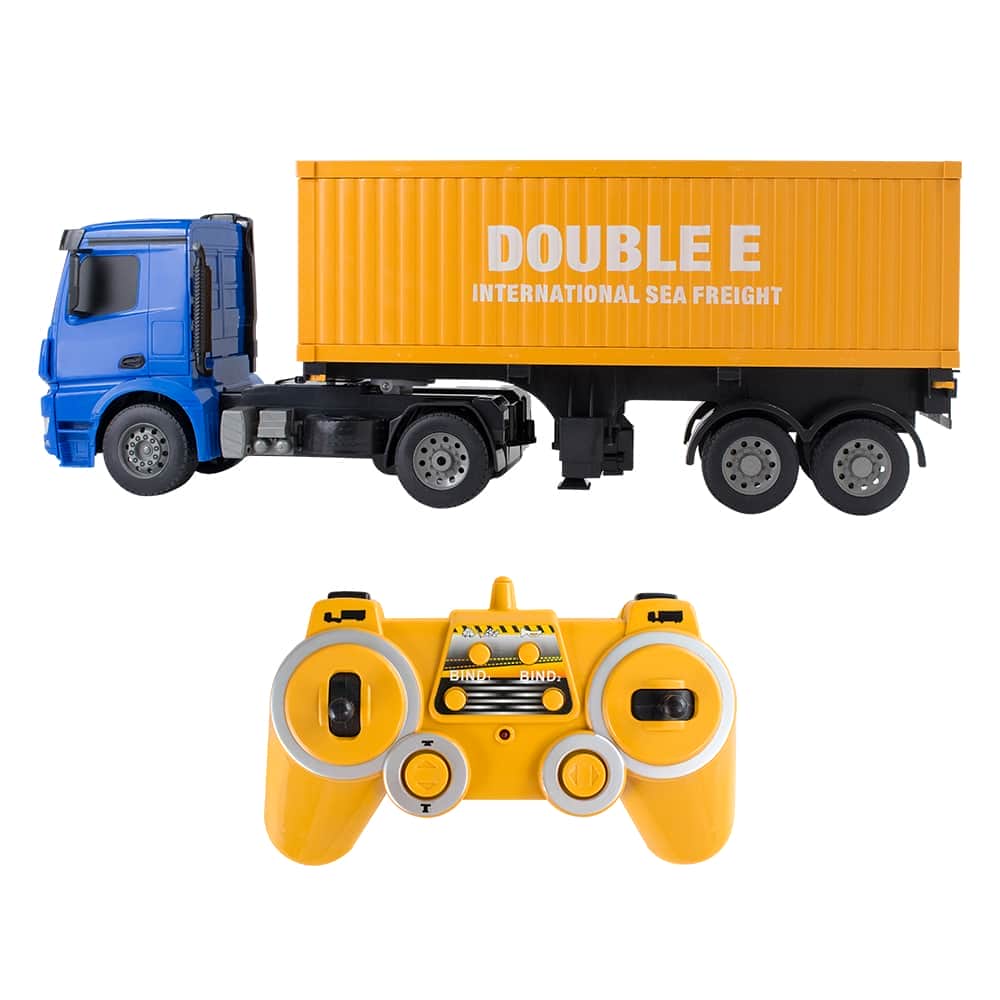 картинка Радиоуправляемый контейнеровоз Double E Mercedes-Benz Arocs 1:20 2.4G - E564-003 