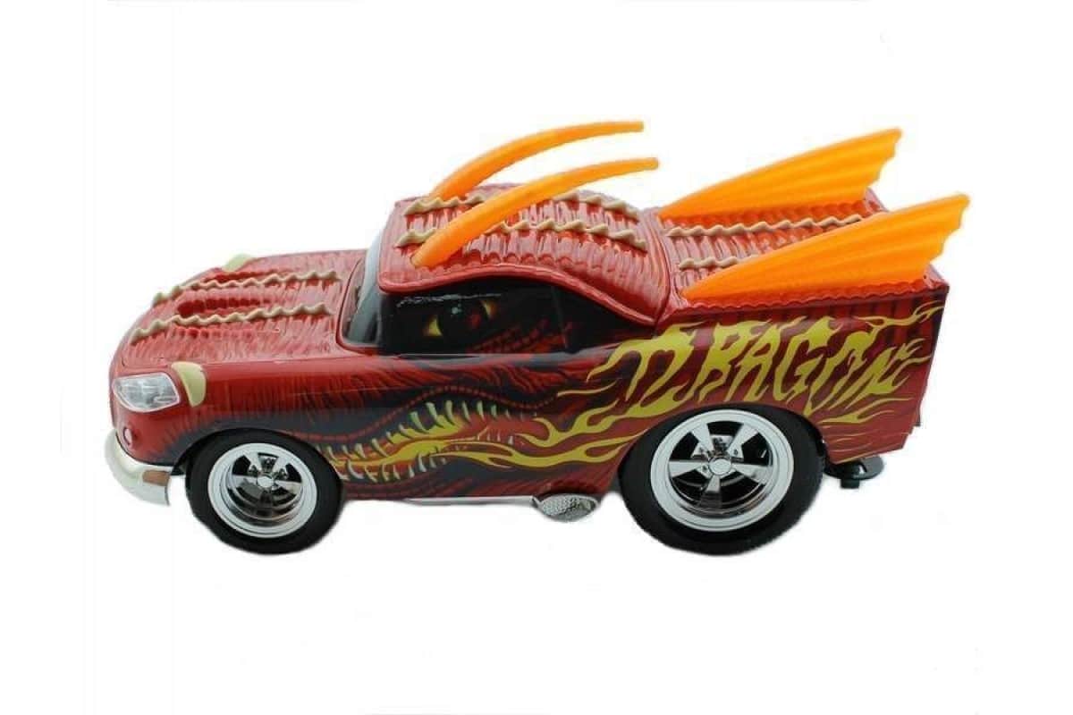 картинка Радиоуправляемая машина Дракон из серии Muscle Car (свет, звук, 1:16) - MK8028B-RED 