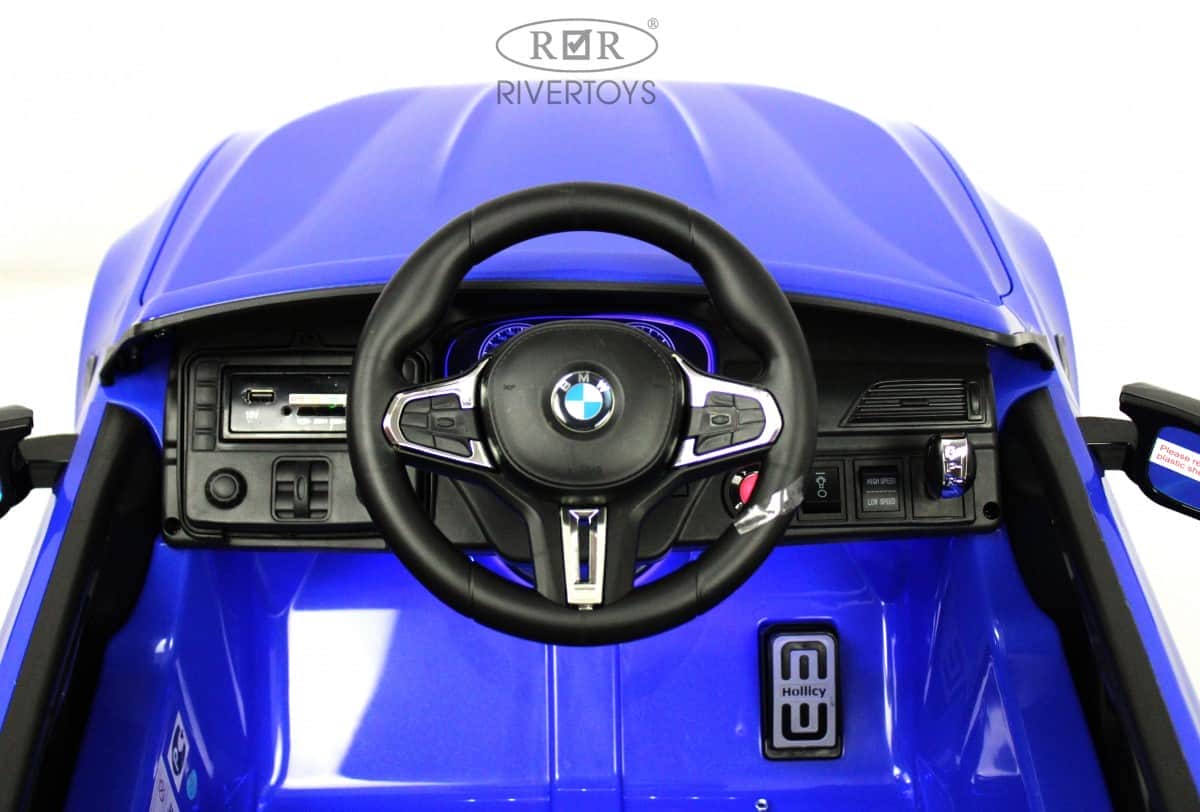 картинка Детский электромобиль BMW M5 Competition (A555MP) синий 