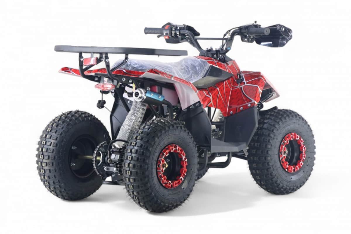 картинка Детский квадроцикл LEON 49CC красный спайдер 