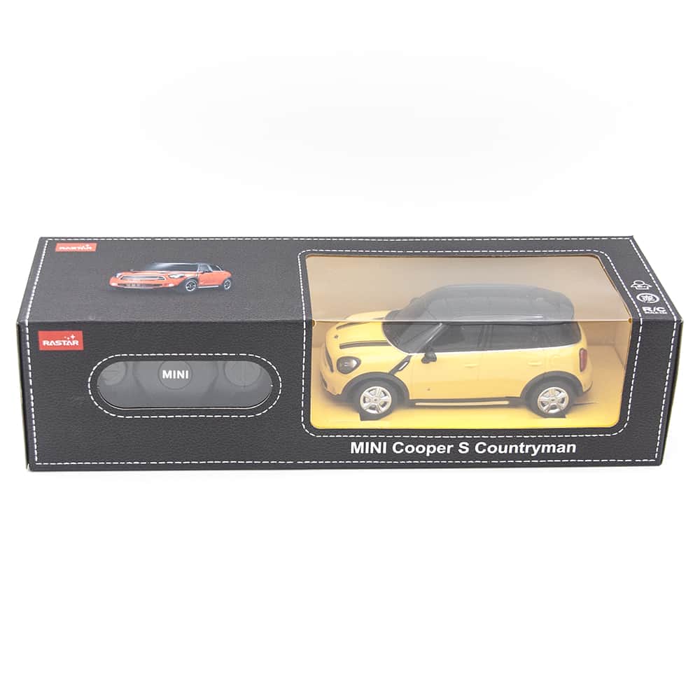 картинка Радиоуправляемая машина Rastar Mini Countryman Yellow 1:24 - RAS-71700-Y 