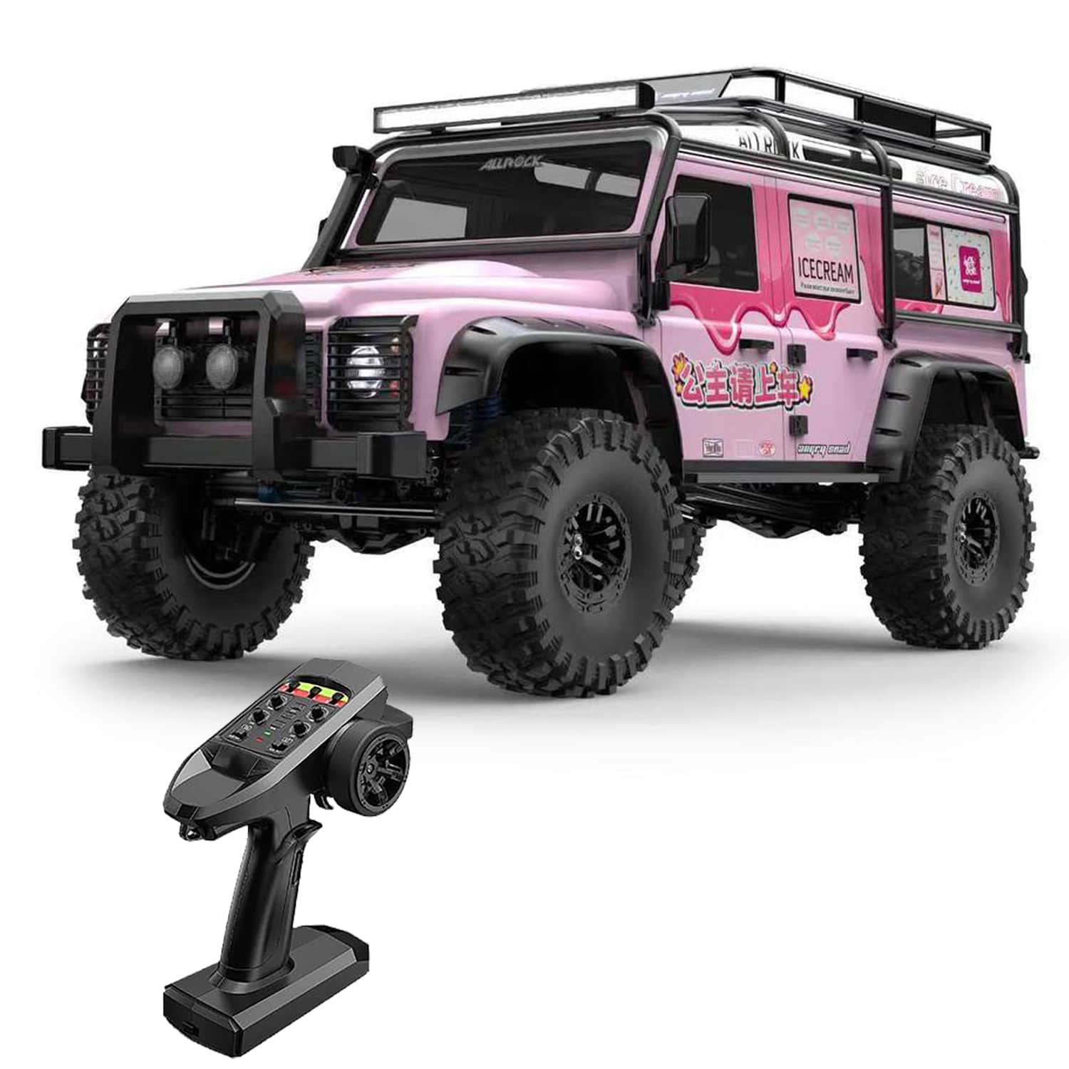 картинка Радиоуправляемый краулер MJX Hyper Go 1/8 Трофи модель - MJX-H8H-PINK 