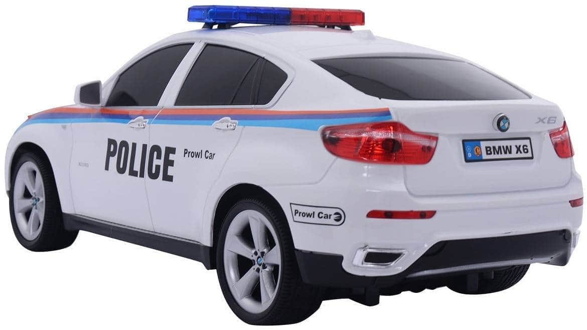 картинка Радиоуправляемая машина GK Racer BMW X6 POLICE масштаб 1:14 - 866-1401PB-WHITE 