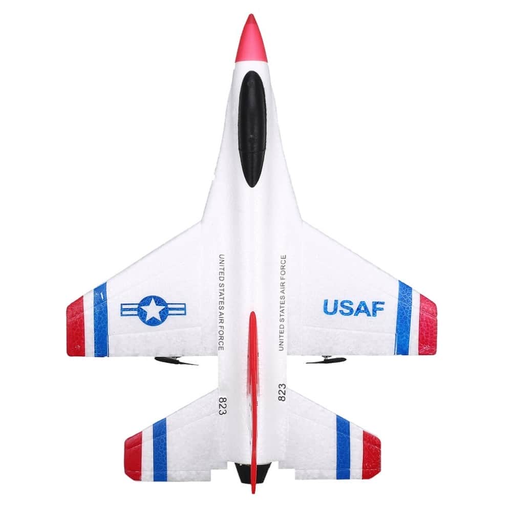 картинка Радиоуправляемый самолет для начинающих F16 FIGHTER 2.4G - FX823 
