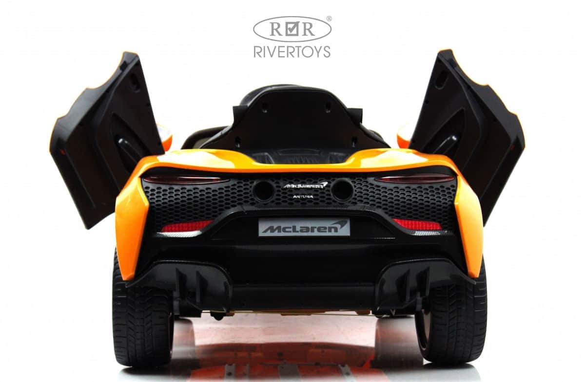картинка Детский электромобиль McLaren Artura (P888BP) оранжевый 