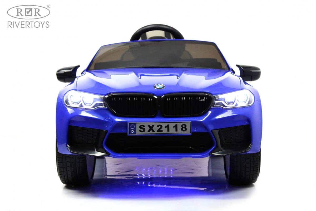 картинка Детский электромобиль BMW M5 Competition (A555MP) синий 