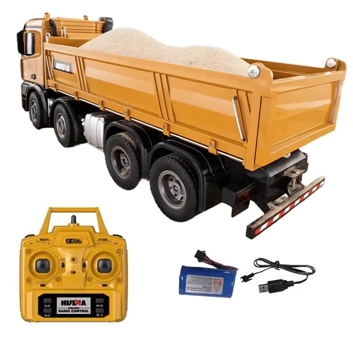 картинка Радиоуправляемый самосвал 8x8 HUINA 12CH 1:14 - HN1536 
