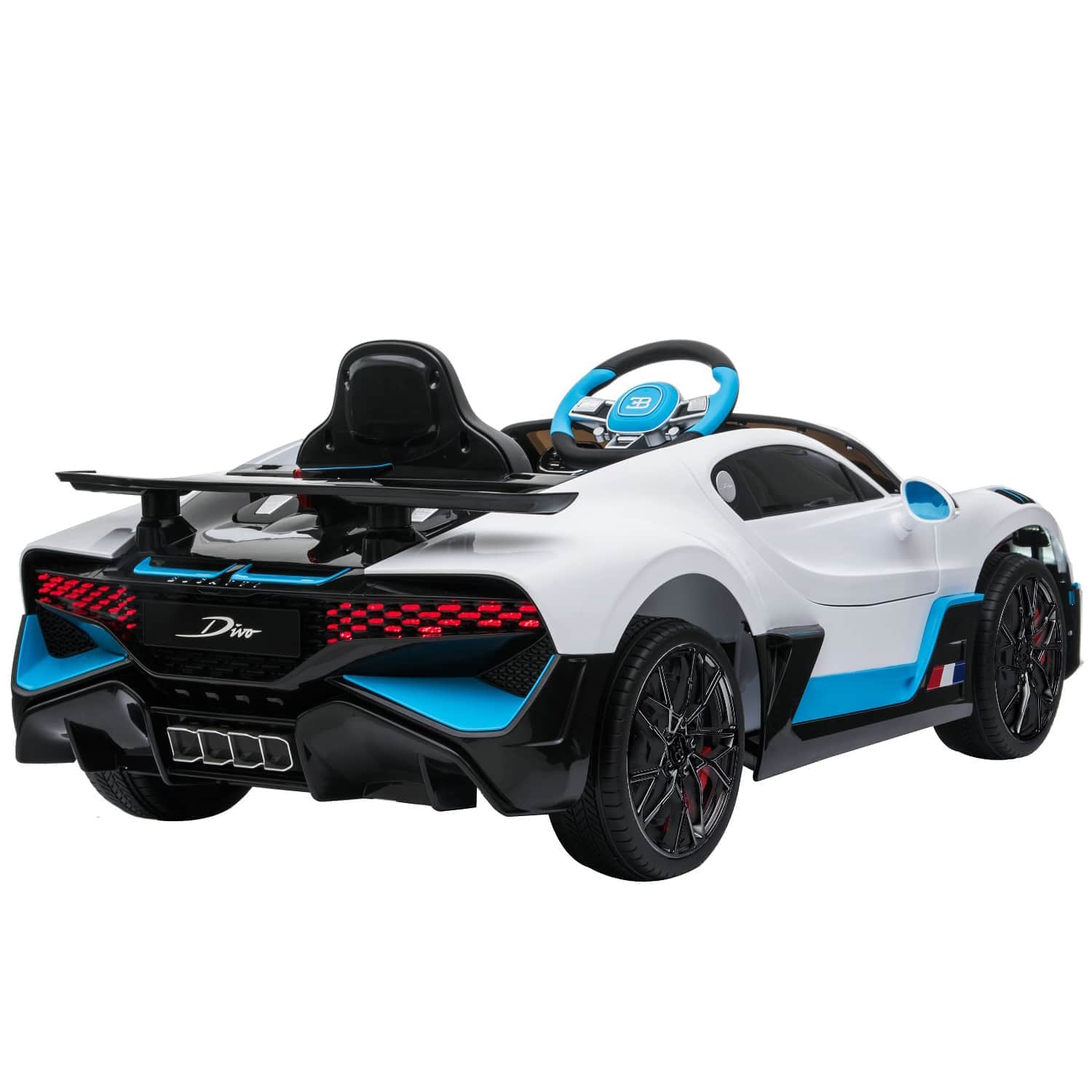 картинка Детский электромобиль Bugatti Divo 12V - WHITE - HL338 