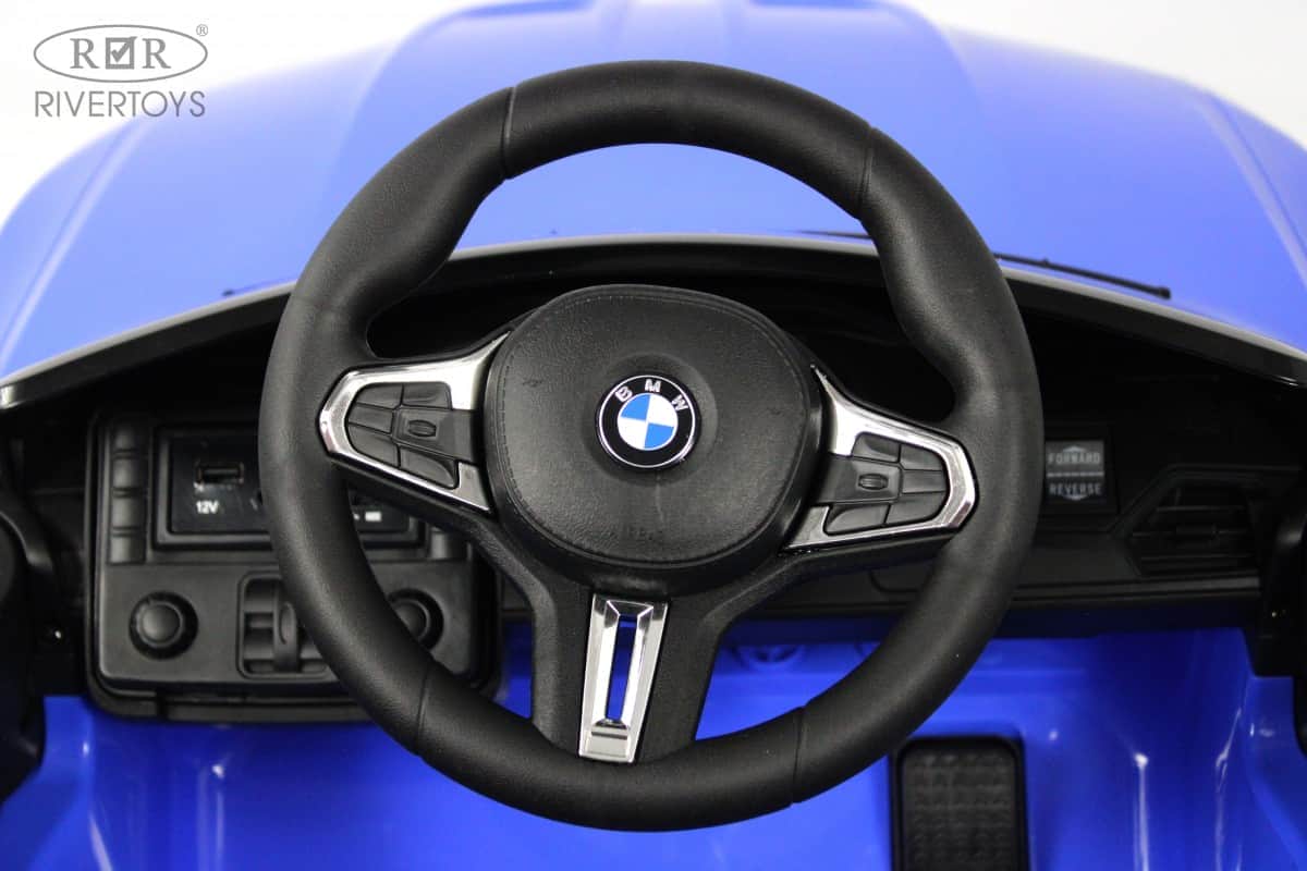 картинка Детский электромобиль BMW M4 (A004AA) синий 