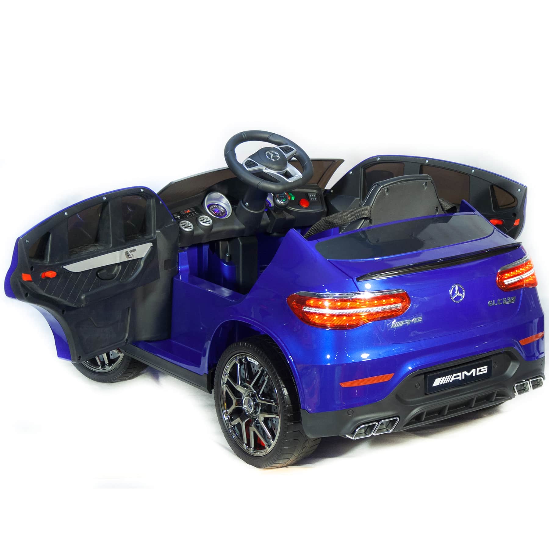 картинка Джип Mercedes Benz GLC 63S Coupe Синий краска 