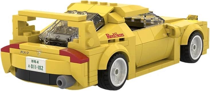 картинка Конструктор CADA автомобиль Mazda FD35 RX-7, 278 элементов - C55013W 