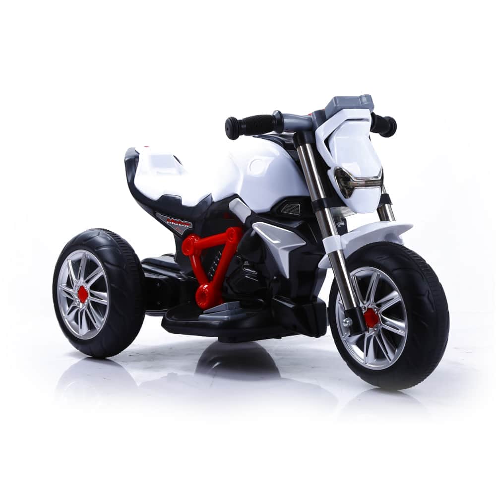 картинка Детский трицикл BMW R1200 R Roadster White 6V - TS-3196 