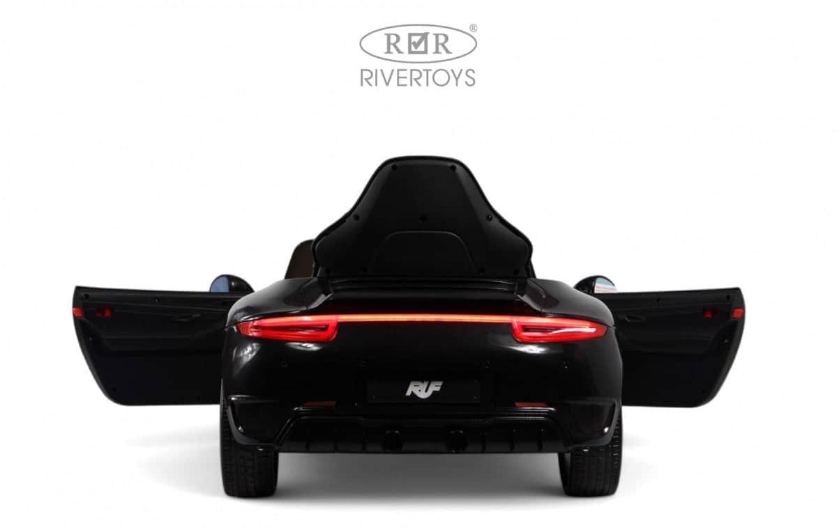 картинка Детский электромобиль Porsche 911 RUF (A444AA) черный 