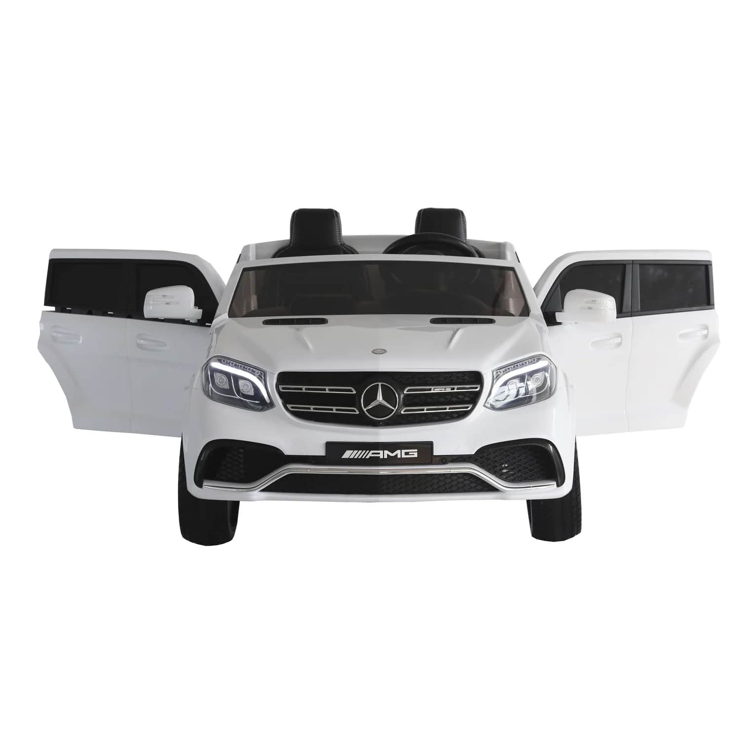 картинка Электромобиль Mercedes Benz GLS63 (белый, 4WD, 12V) - HL228 