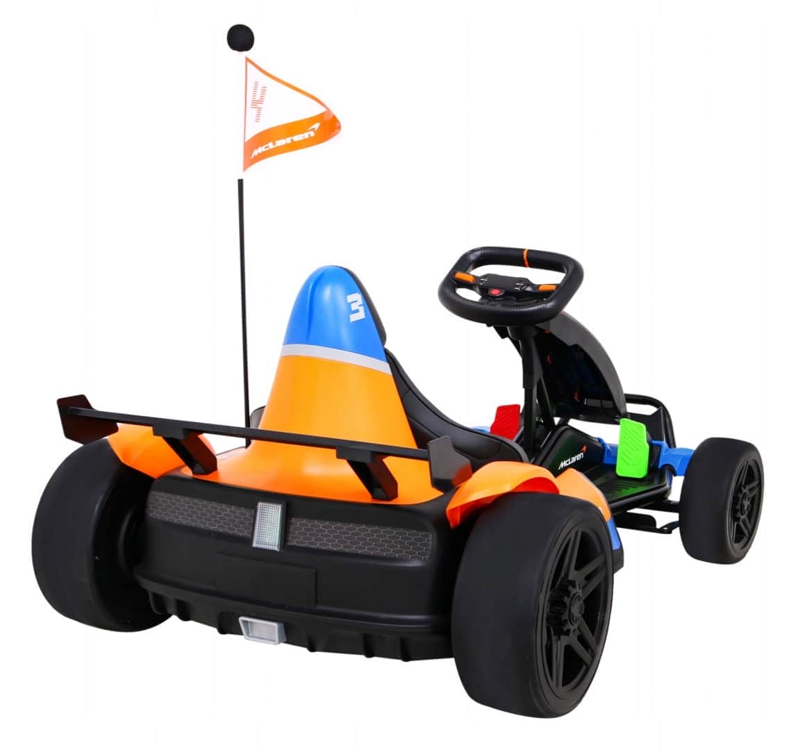 картинка Детский электромобиль дрифт картинг Mclaren (лицензия, 12 км/ч, 24V) - BDM0930 