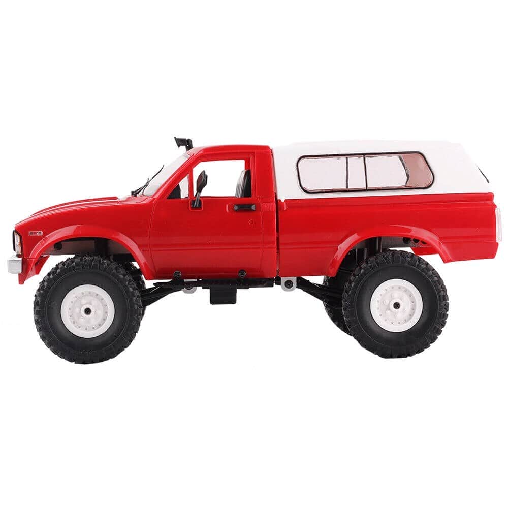 картинка Радиоуправляемая машина WPL пикап Hilux (красная) 4WD 2.4G 1:16 RTR - WPLC-24R-RED 