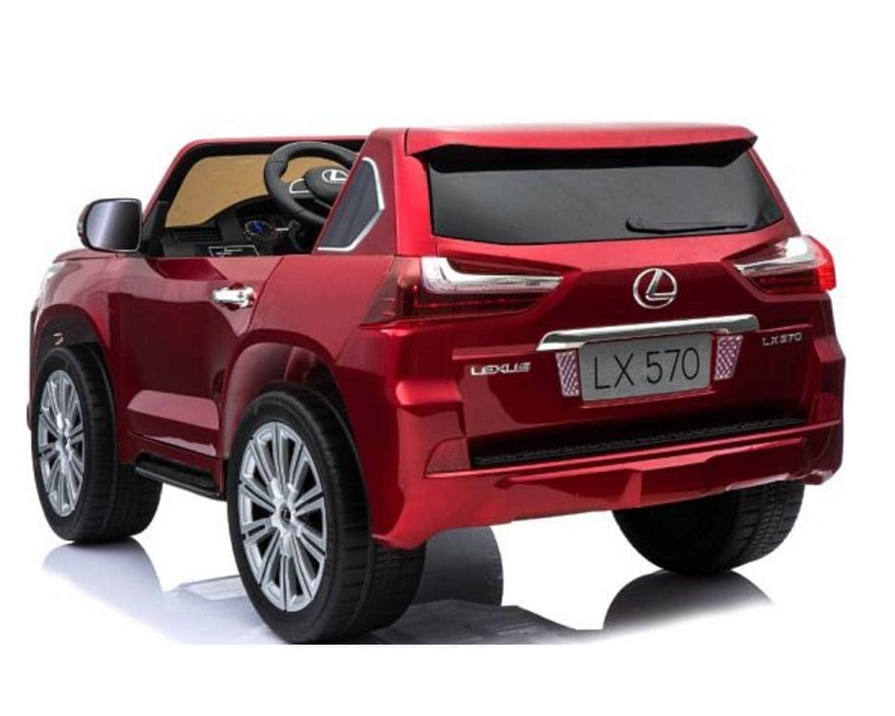 картинка Детский электромобиль Lexus LX570 4WD MP4 - DK-LX570-RED-PAINT-MP4 