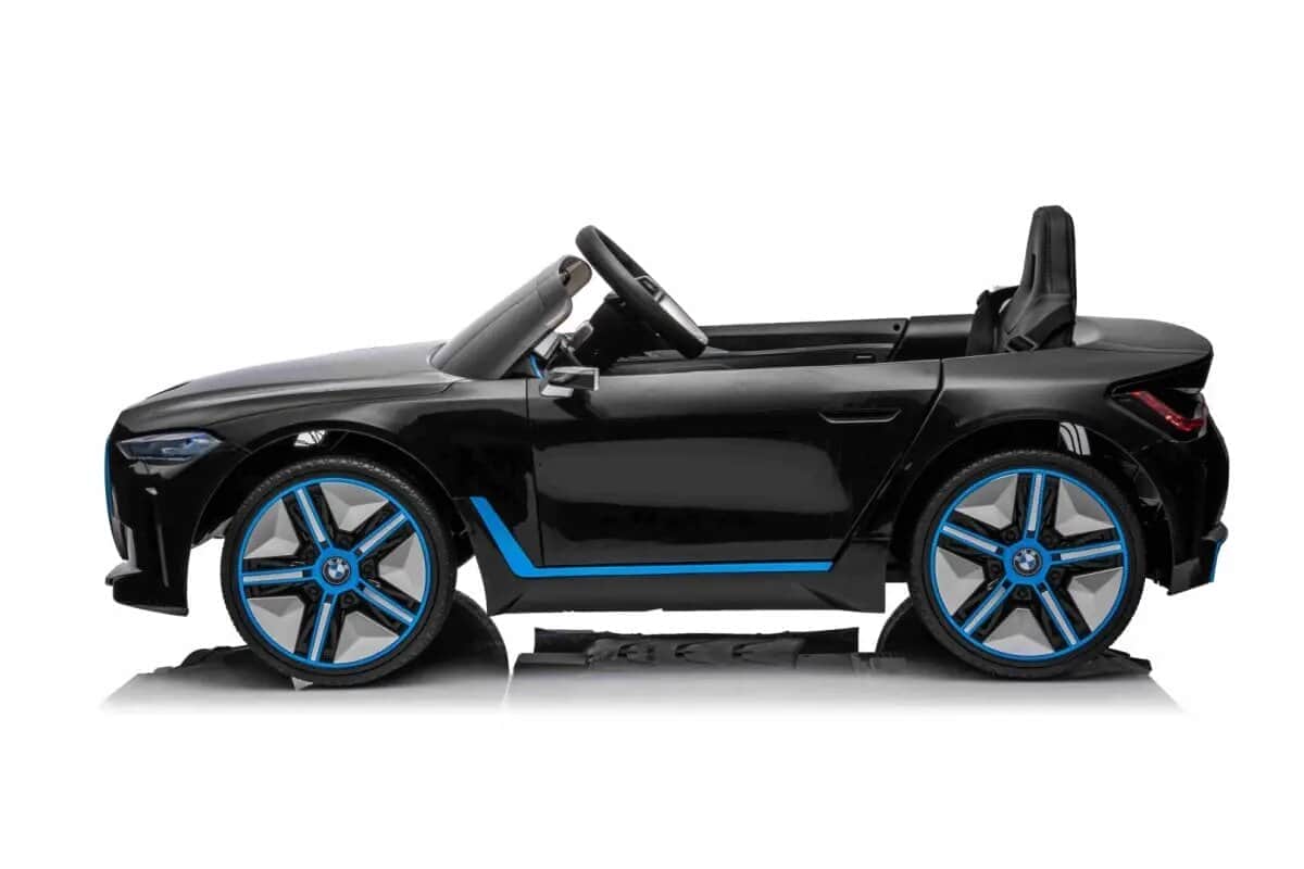картинка Детский электромобиль BMW I4 (полный привод, 12V) - JE1009-BLACK 