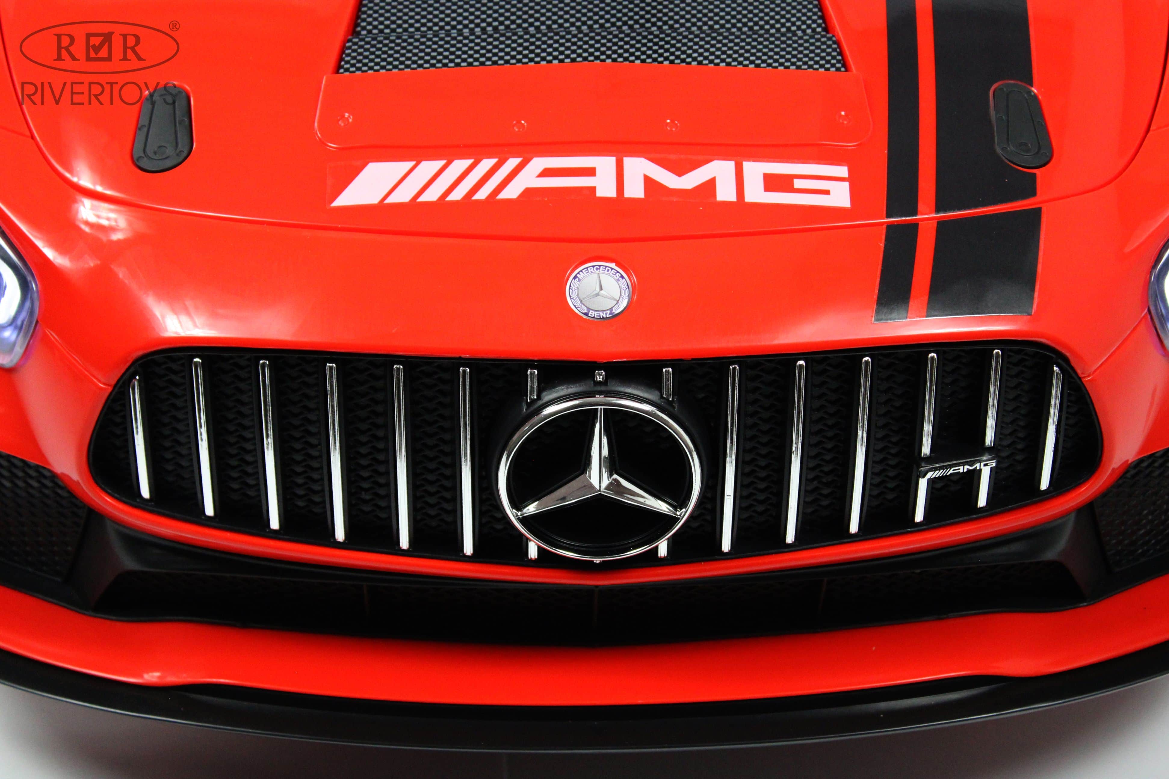 картинка Детский электромобиль Mercedes-Benz (A007AA) красный 