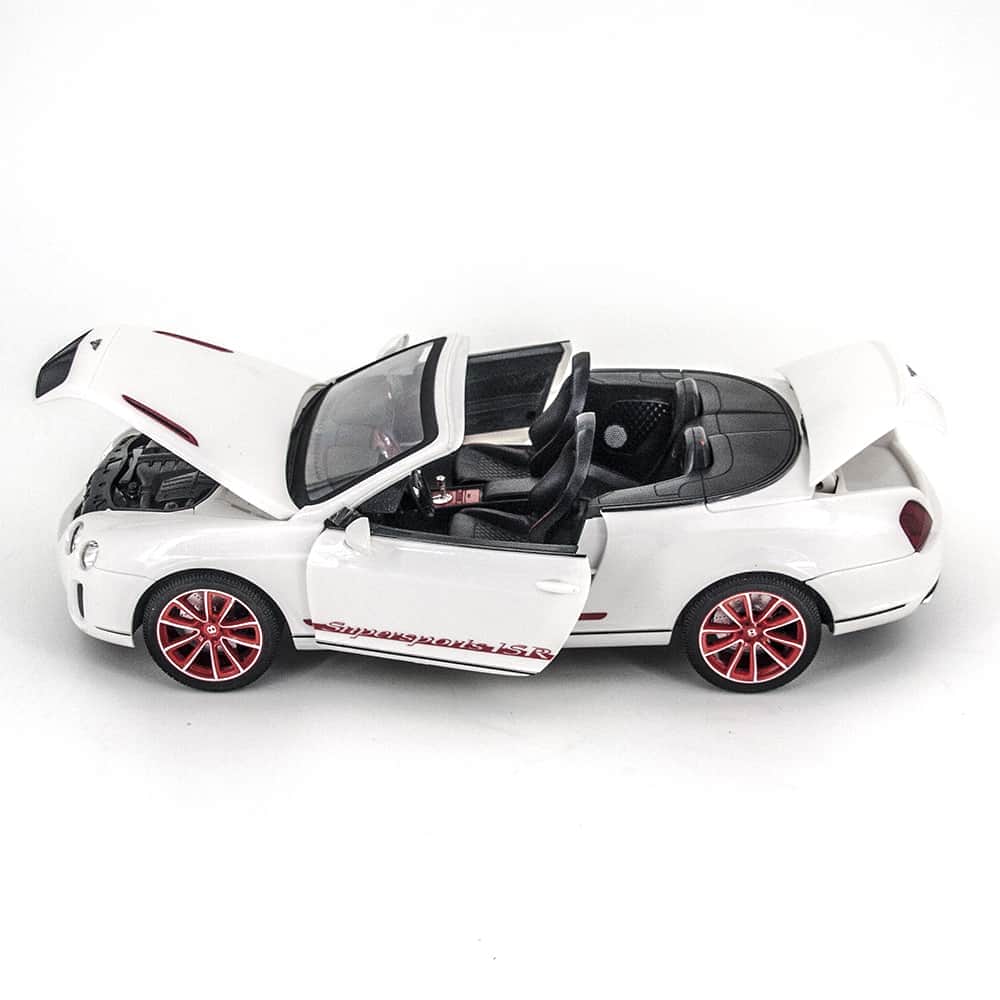 картинка Радиоуправляемая машина MZ Bentley Continental GT Supersport ISR 2011 White 1:14, открываюся двери и капот - MZ-2249J 