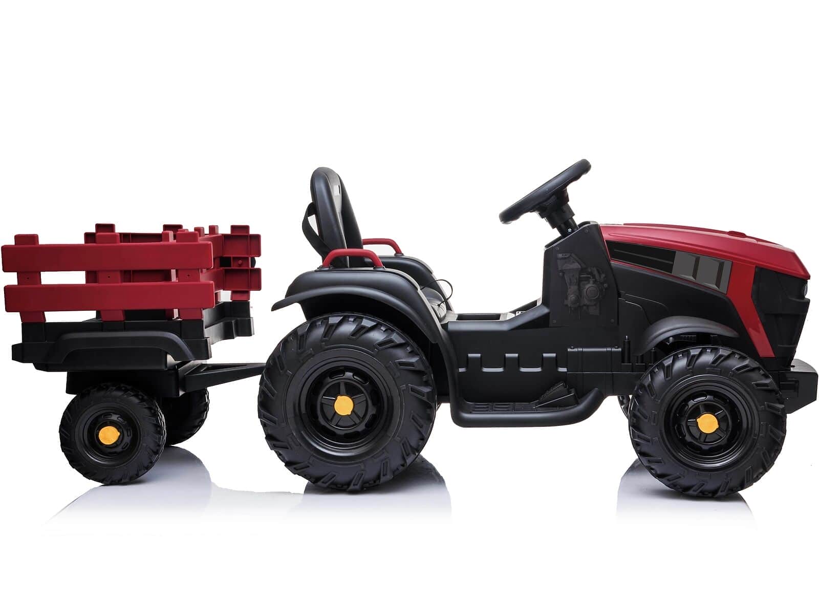 картинка Детский электромобиль Bettyma трактор с прицепом 2WD 12V - BDM0925-RED 