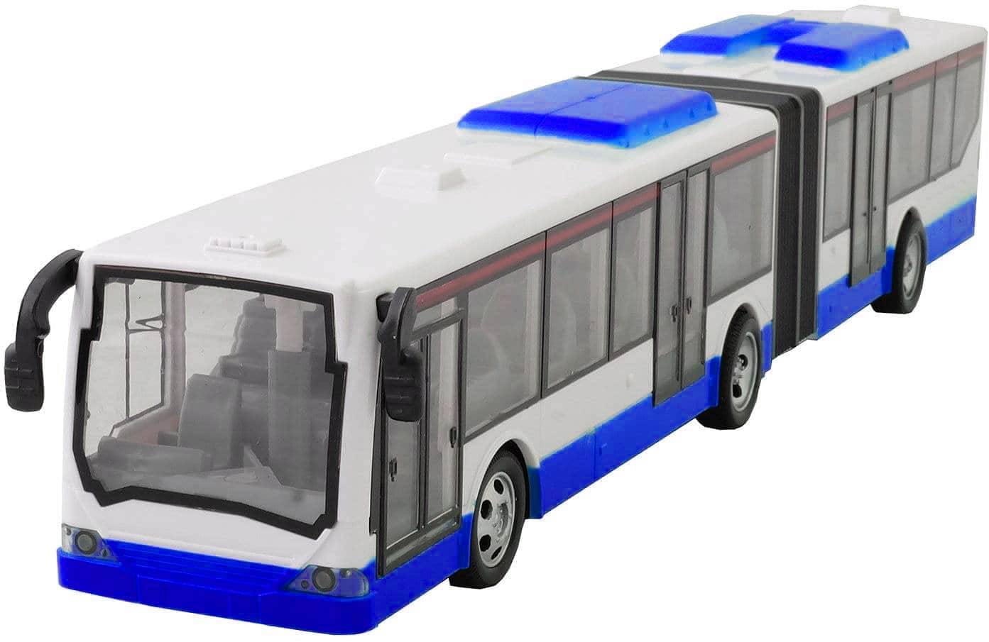 картинка Радиоуправляемый пассажирский Автобус (синий) - 666-676A-B 