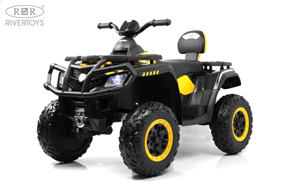 картинка Детский электроквадроцикл T001TT 4WD желтый 