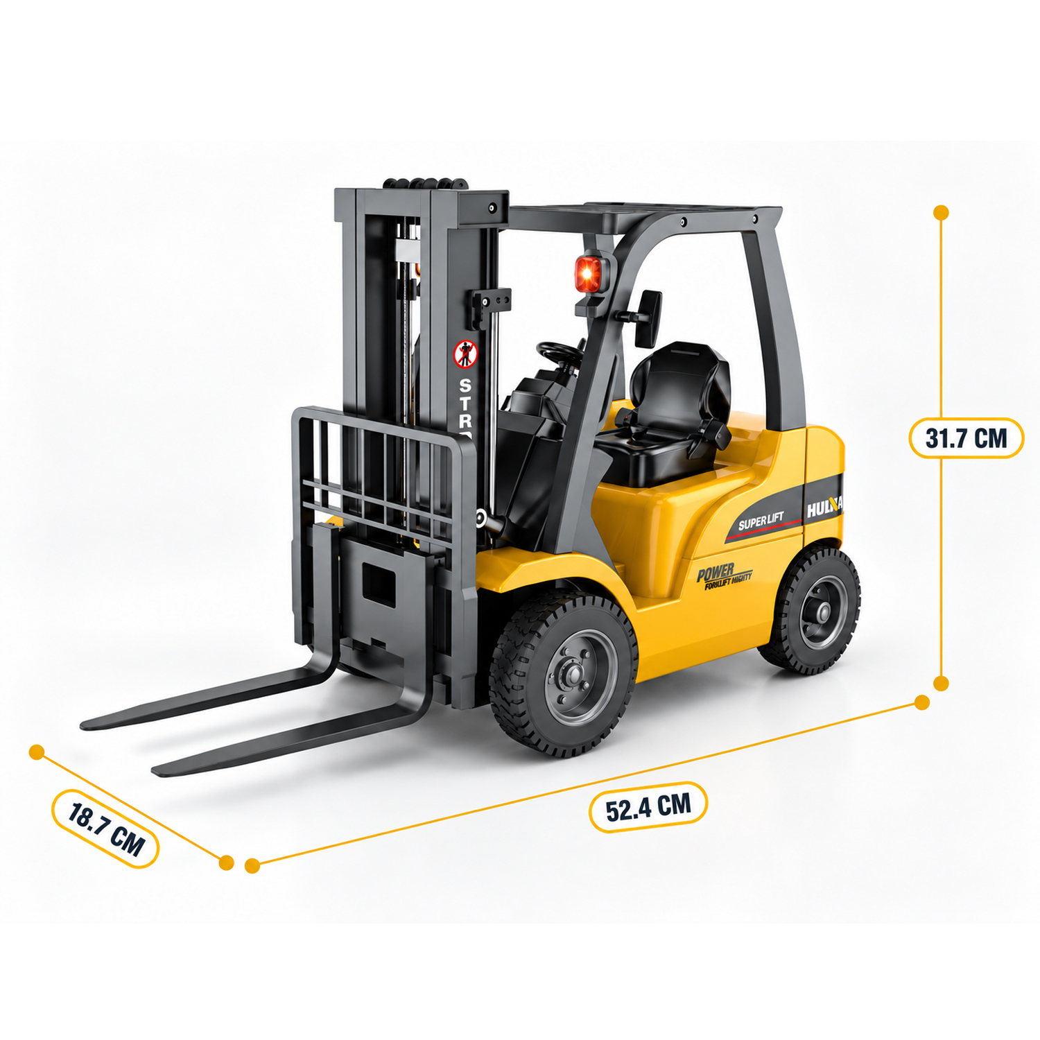 картинка Радиоуправляемый погрузчик HUI NA TOYS масштаб 1:10 2.4G - HN1577 