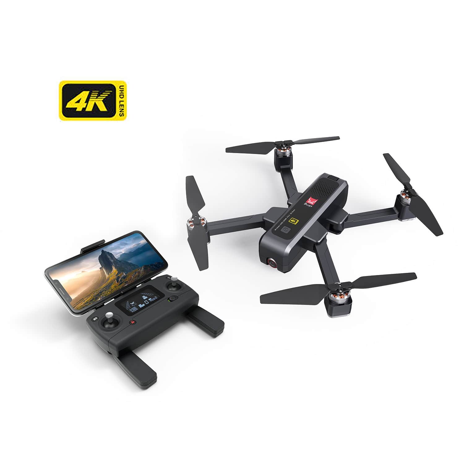 картинка Радиоуправляемый квадрокоптер MJX Bugs 4W с камерой 4K - B4W-4K 