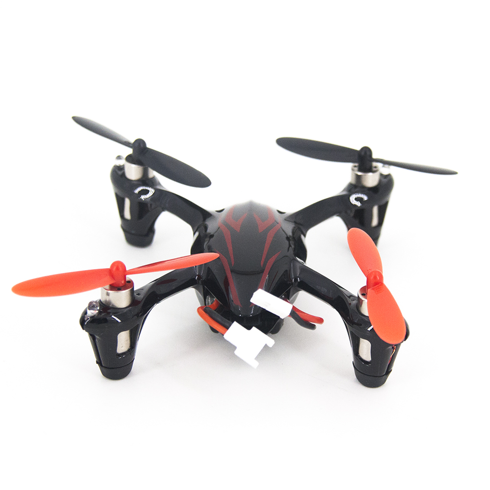 картинка Радиоуправляемый красный квадрокоптер Hubsan X4 H107C c видеокамерой 2.4G - H107C-R 