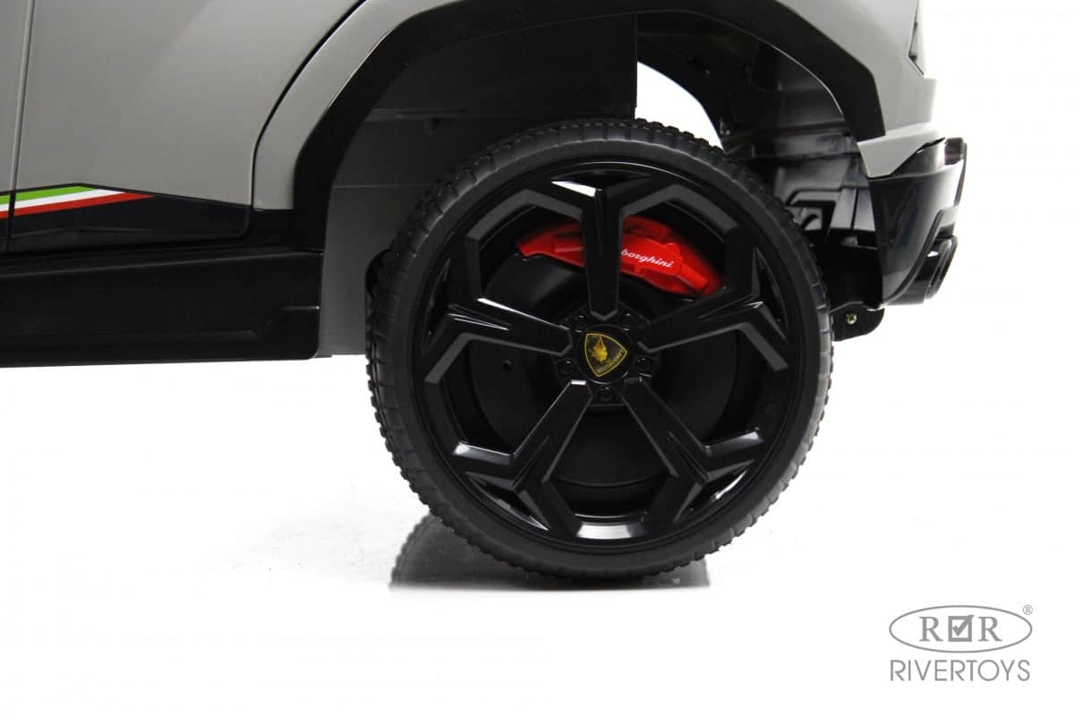 картинка Детский электромобиль Lamborghini Urus (E777EE) серый 