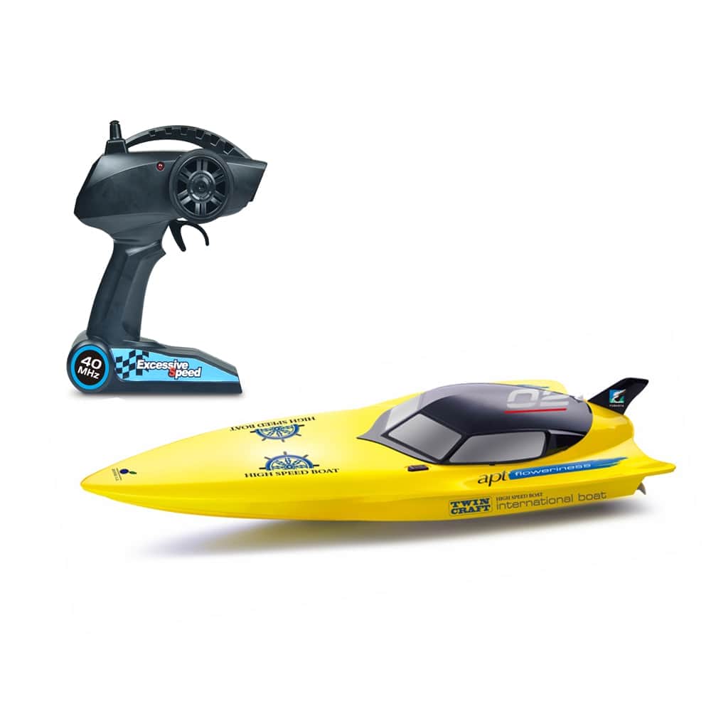картинка Радиоуправляемый катер Create Toys Yellow Cruel (74 см, 15 км/ч) - CT-2062K-YELLOW 
