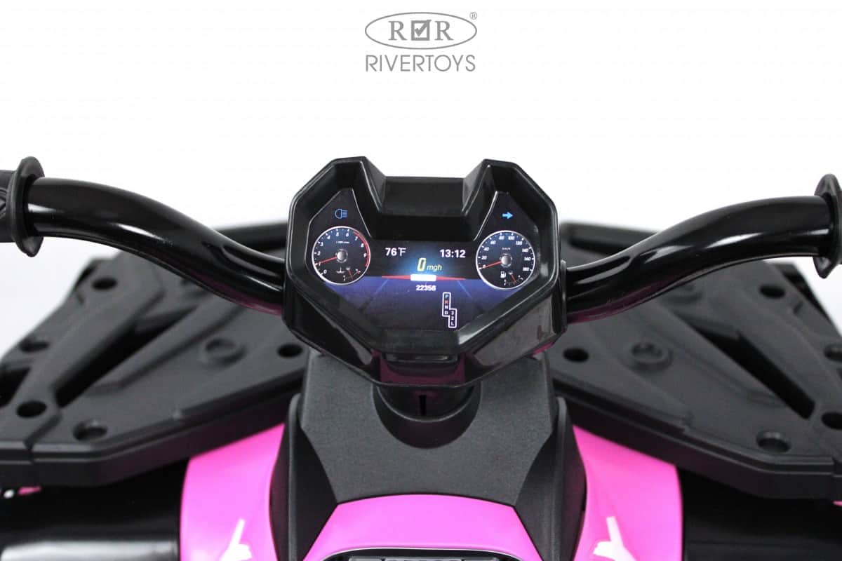 картинка Детский электроквадроцикл T001TT 4WD розовый 