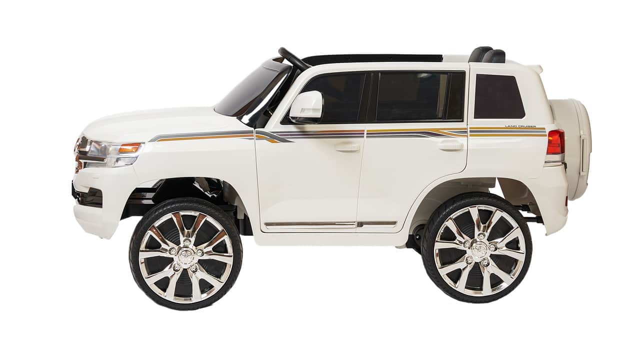 картинка Джип Toyota LC 12V Белый 