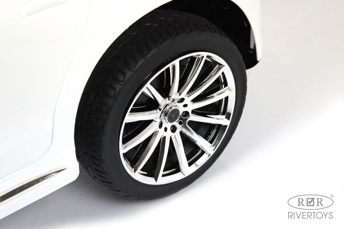картинка Детский электромобиль М333БХ 4WD белый 