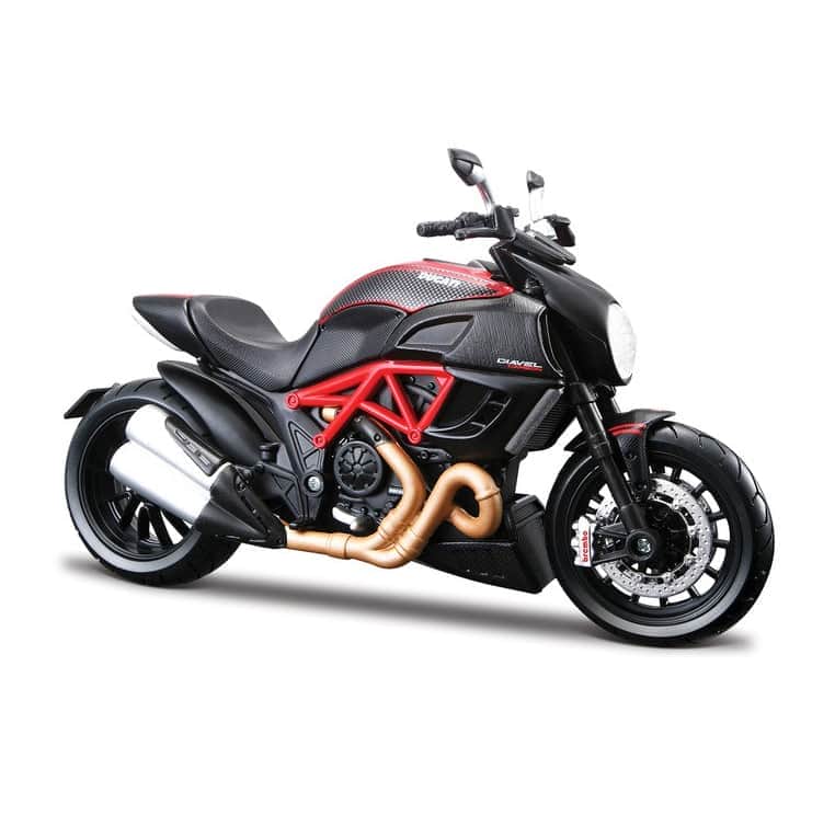 картинка Металлическая модель Maisto Ducati Diavel Carbon 1:12 - 39196 