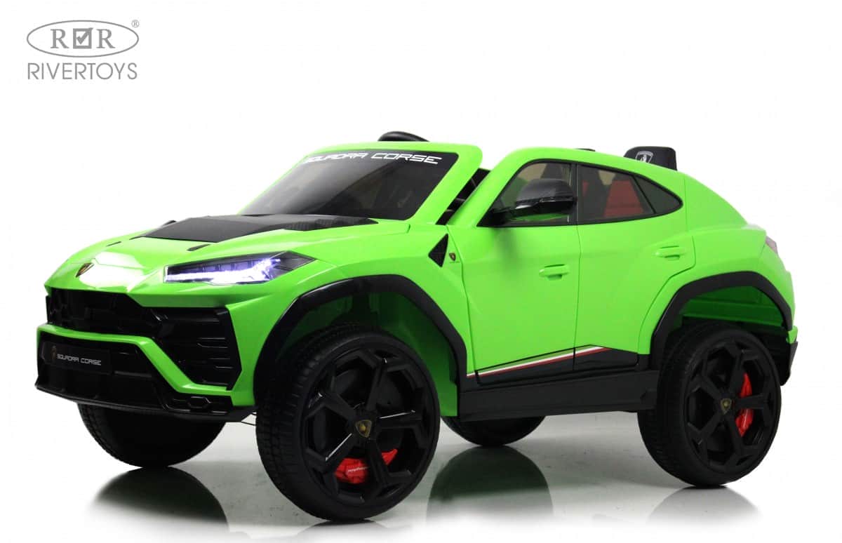 картинка Детский электромобиль Lamborghini Urus (E777EE) зеленый 
