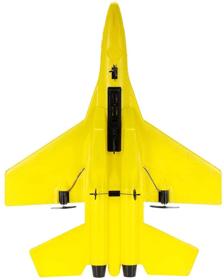 картинка Радиоуправляемый самолет SU-35 для начинающих 2.4G - FX820-YELLOW 