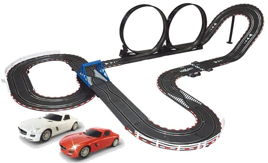 картинка Гоночный автотрек Top Racer Merсedes SLS 1:43 (2 машинки, 8 метров) - TR-05L 