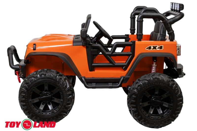 картинка Джип Jeep 12V 4х4 JC666 Оранжевый 