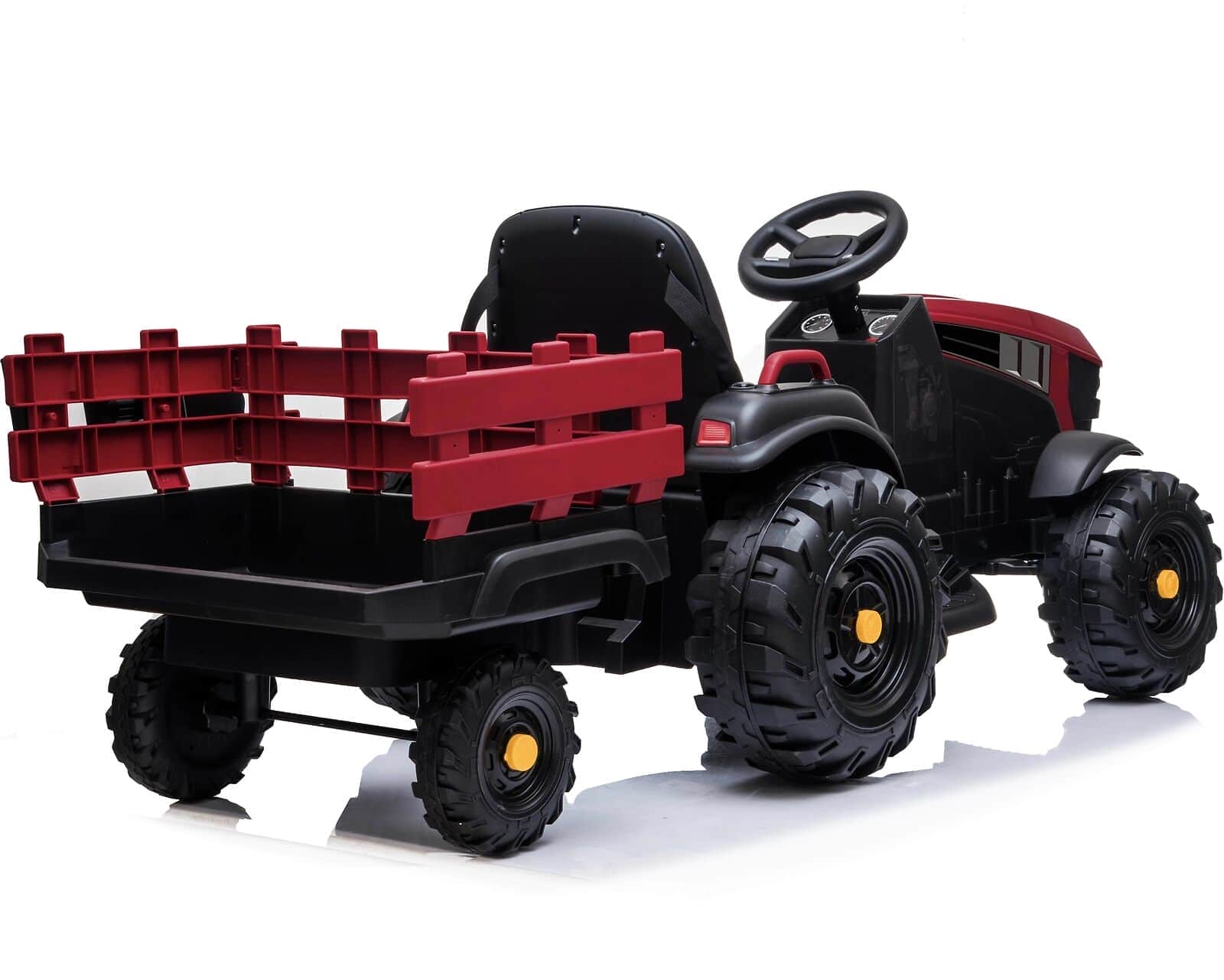 картинка Детский электромобиль Bettyma трактор с прицепом 2WD 12V - BDM0925-RED 