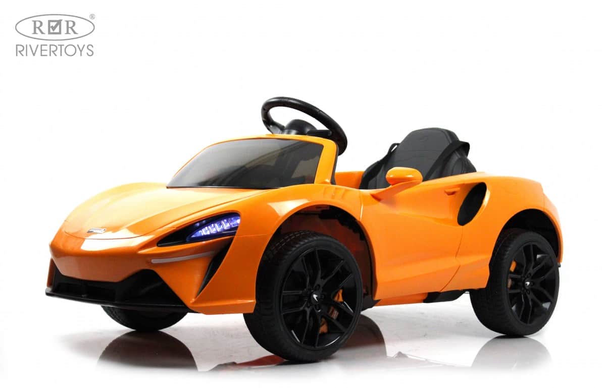 картинка Детский электромобиль McLaren Artura (P888BP) оранжевый 