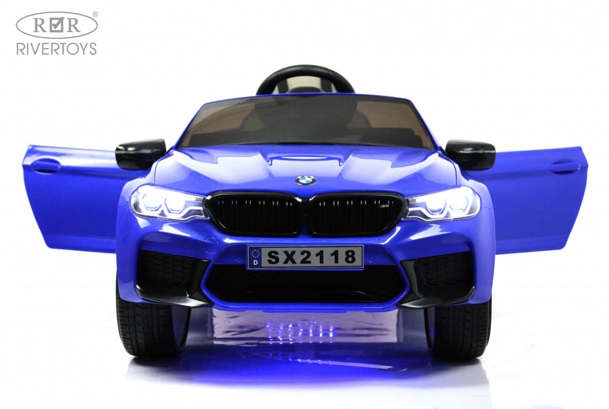картинка Детский электромобиль BMW M5 Competition (A555MP) синий 