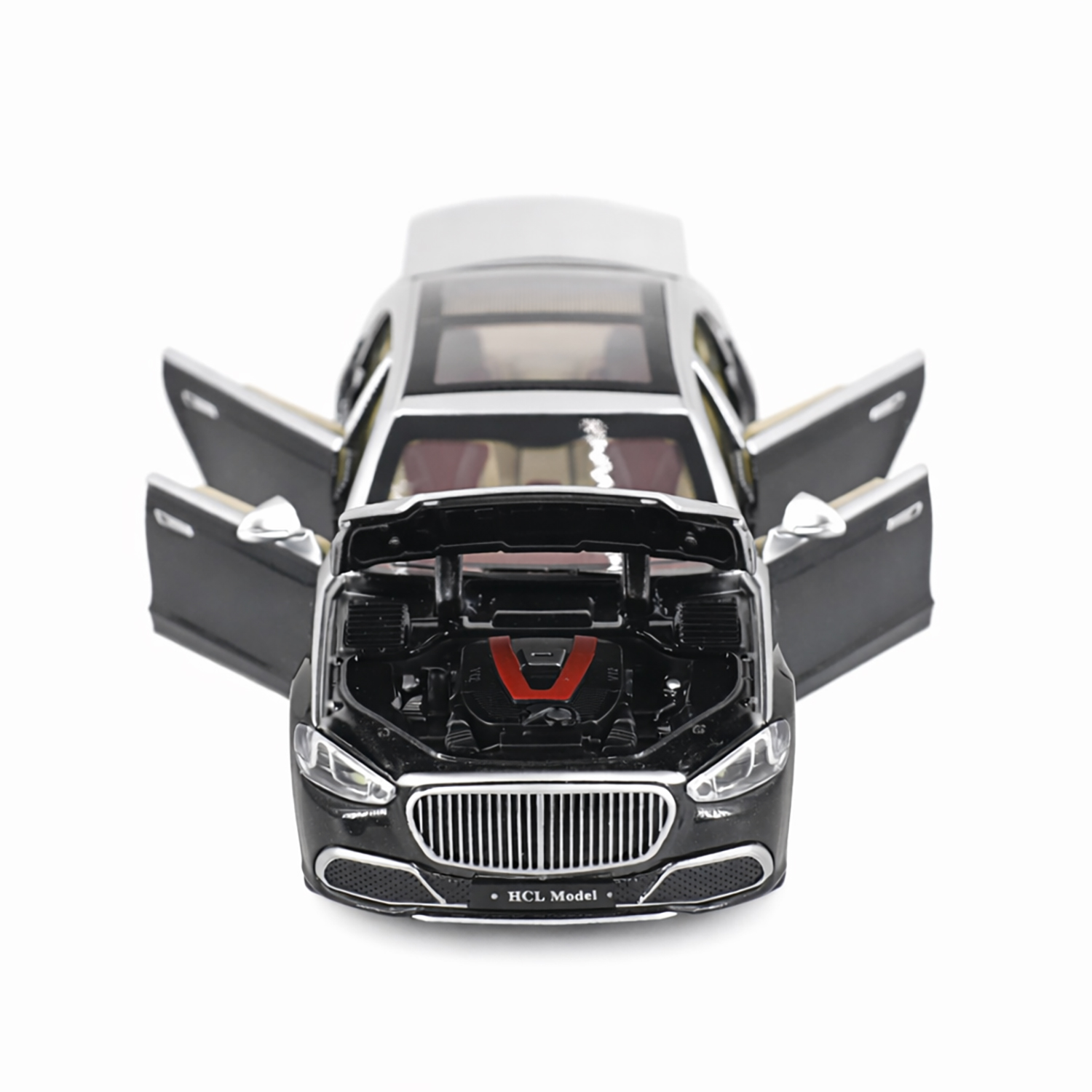 картинка Радиоуправляемая металлическая машина Mercedes S600 1:22 - HCL-3813-BLACK 