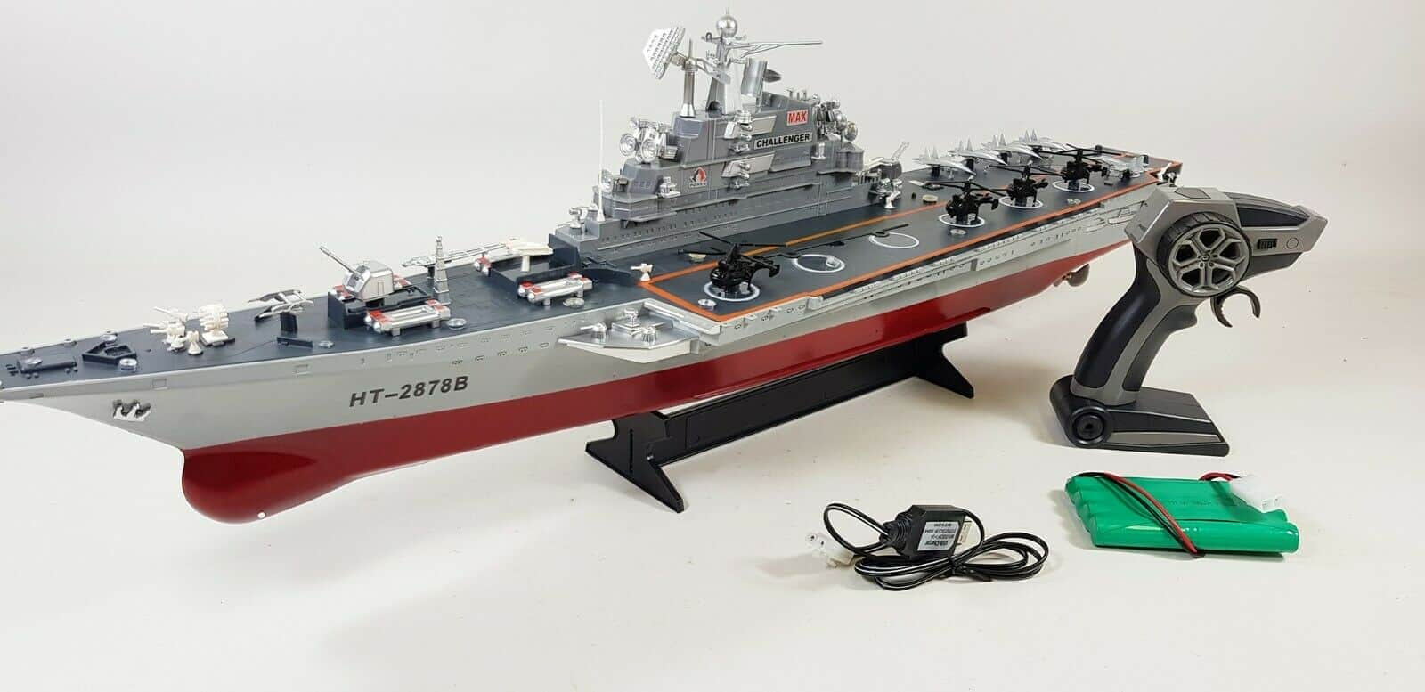 картинка Радиоуправляемый корабль Heng Tai авианосец Challenger 1:275 2.4G - HT-2878B 