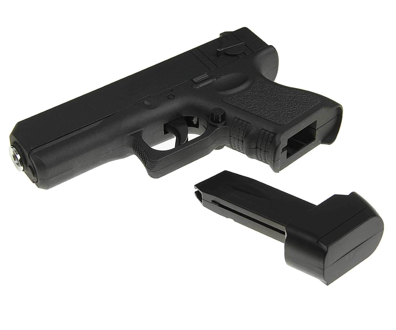 картинка Пистолет металлический Glock 17 mini (пневматика, 14 см) - G.16 