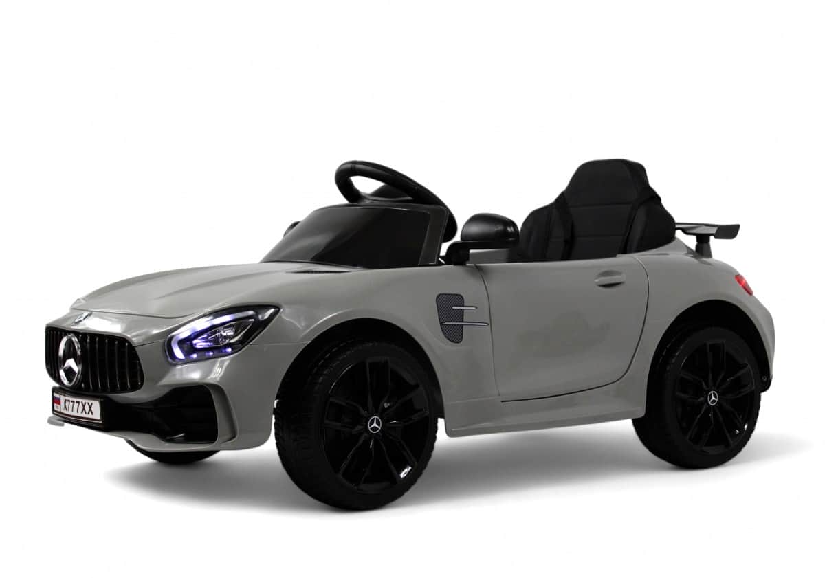 картинка Детский электромобиль Mercedes-Benz AMG GT X777XX серый 