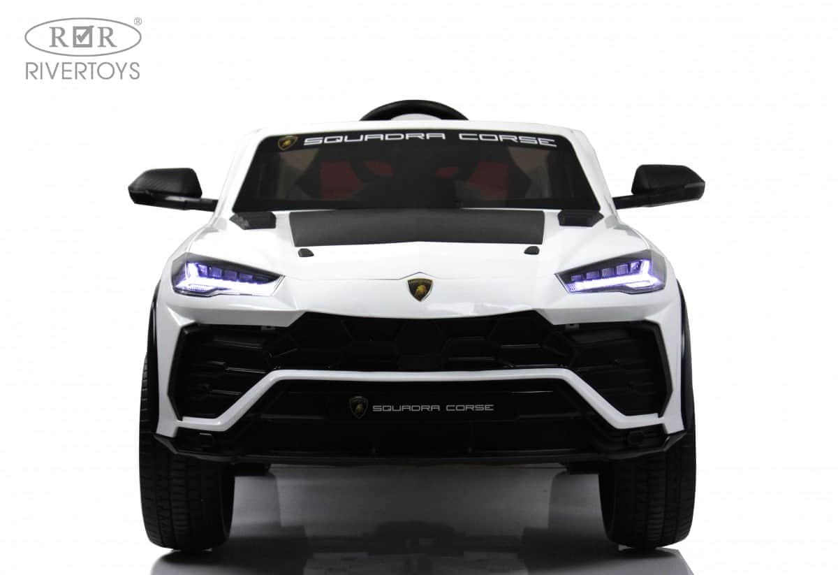 картинка Детский электромобиль Lamborghini Urus (E777EE) белый 